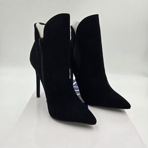 New VENUS Black Heeled Boots with Stiletto Heel